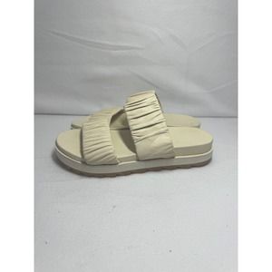 Sorel Roaming Two Strap Sandal Women's Size 7.5 Chalk‎ Gum $120